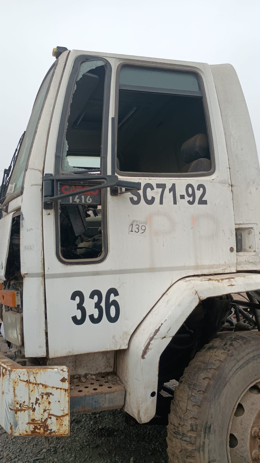 Desarmaduría San Pablo - PAQUETE RESORTES FORD CARGO 1416 , En desarme.