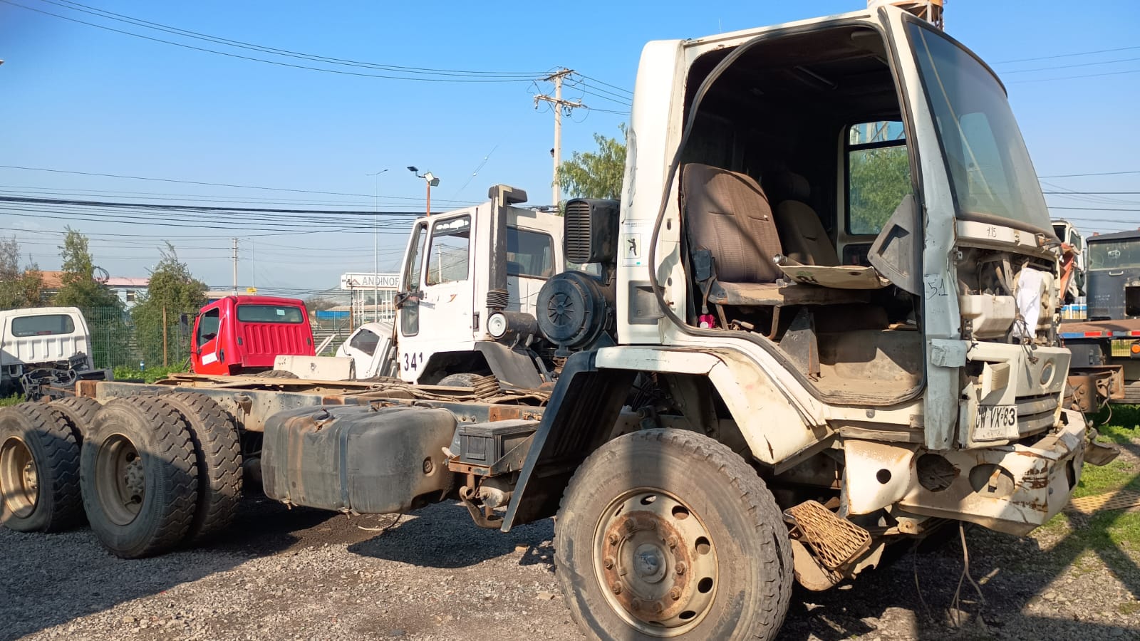 Desarmaduría San Pablo - FORD CARGO 2628 , En desarme.
